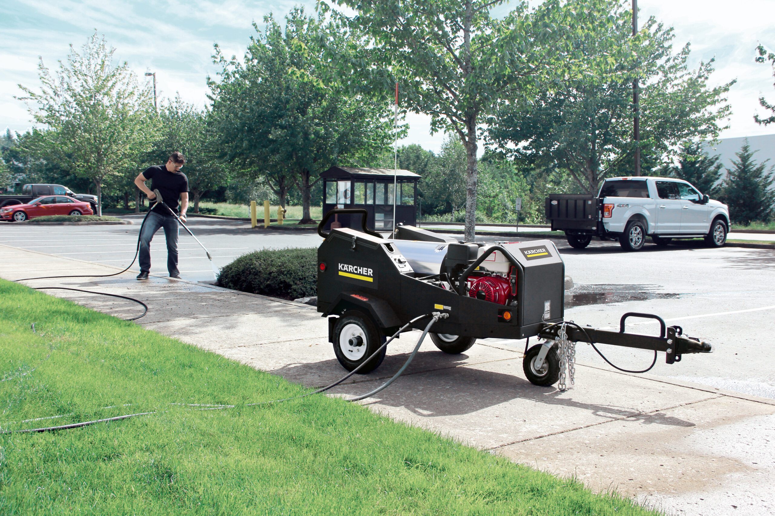 Landa Pressure Washers of RI Pressure Washer Trailer